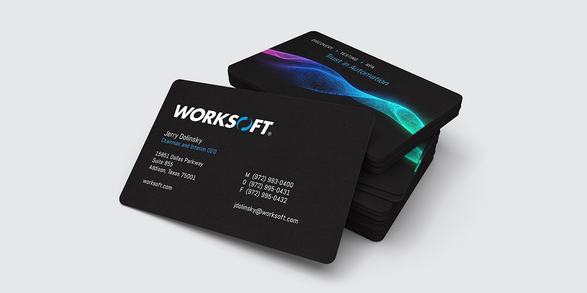 Worksoft Business Cards