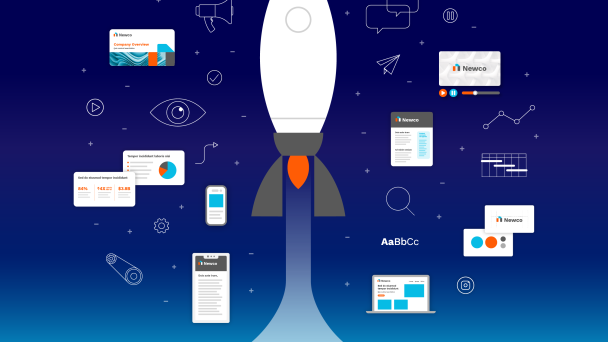 brand launch visualization